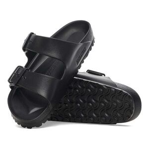 Birkenstock Arizona Essential EVA Adjustable Buckle Strap Slide Sandal Black 37